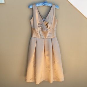 Calvin Klein Champagne Cocktail Dress